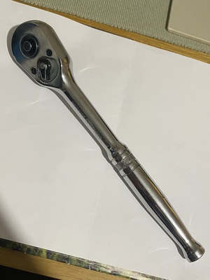 #ad #ad Rare Original 1 2” Halfords Advanced Ratchet. 72 Teeth Chrome used working. GBP 29.99