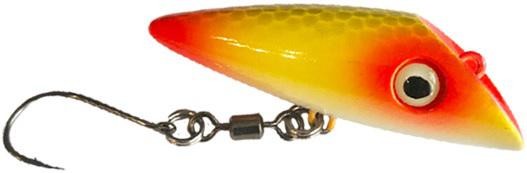 Lyman Lures 2 in Plug Lil Red Eye Shad Trolling Casting Lure UV Paint ...