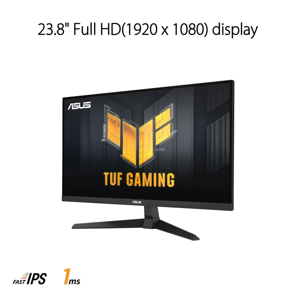 ASUS TUF Gaming 23.8 inch Monitor Full HD 180Hz IPS FreeSync ELMB 1ms - Image 2 of 4
