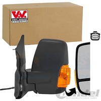VAN Wezel AußEnspiegel Links Rauh Schwarz Passend FÜR Ford Transit | 1991807