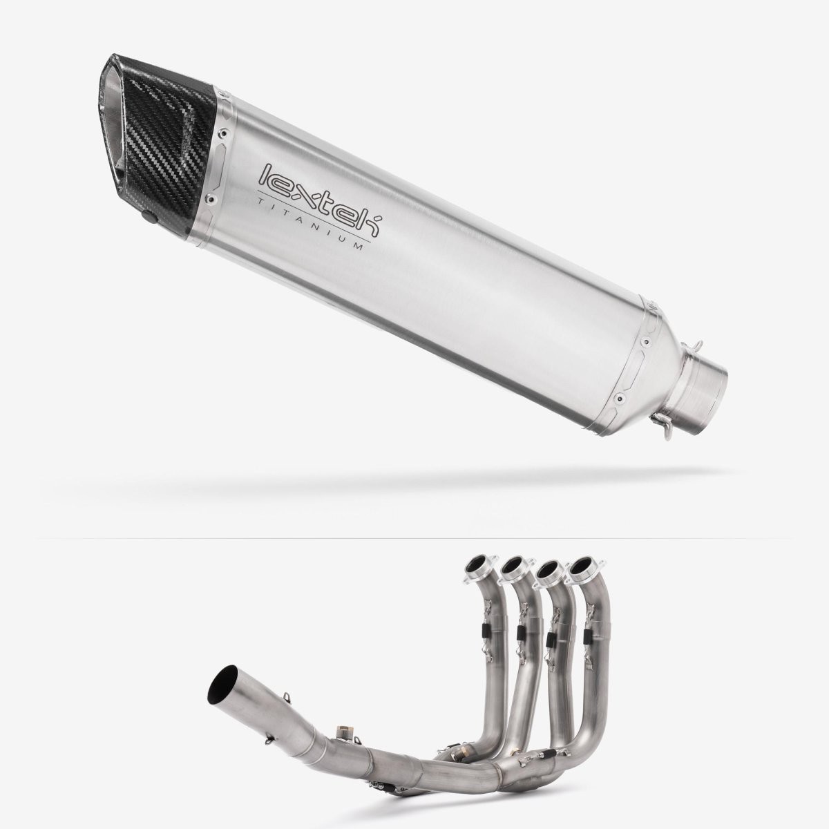 Lextek Titanium ST8 400mm Exhaust System for BMW S1000 RR 2015-2018 Silencer