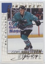 1997-98 Pinnacle Be A Player Auto Marco Sturm #243 Auto je2