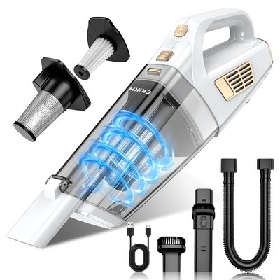 Handheld Vacuum Cordless, 15000PA Strong Suction Hand Held Car Vacuum Cleaner...