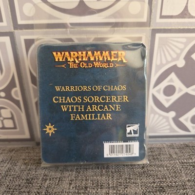 Warhammer: The Old World: Chaos Sorcerer with Arcane Familiar - Metall