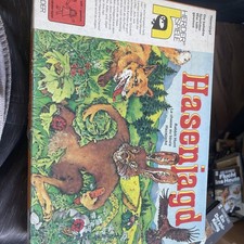 BRETTSPIEL-HASENJAGD -HERDER SPIELE WER HILFT GEWINNT VOLLSTÄNDIG