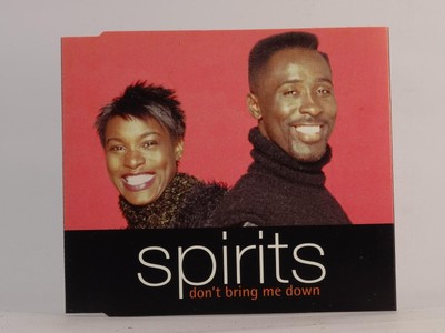 SPIRITS DON'T BRING ME DOWN (I37) 5 Track CD Single along with Picture Sleeve MC