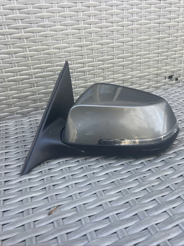 Driver Side View Mirror Power Heated Fits 14-16 BMW 528i 1221097