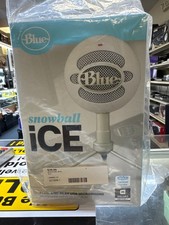 Logitech Blue Snowball iCE USB Mic for Recording  Streaming on PC  Mac - White