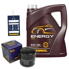 Ölwechselpaket 5W-30 5L Ölfilter SM 125 für Hyundai i30 i40 KIA Cee D Rio