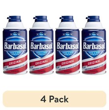 Barbasol Original Thick Rich Shaving Cream for Men 10 Oz Pack of 4