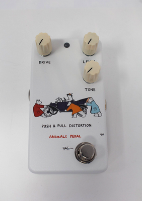 Animals Pedal Push & Pull Distortion Guitar Effect Pedal Unit Only