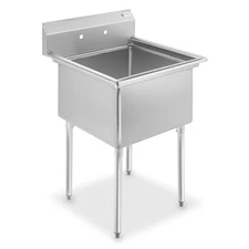 Commercial Stainless Steel Kitchen Utility Sink - 30" wide