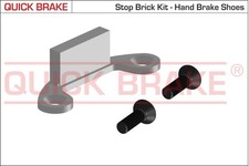 Zubehörsatz Feststellbremsbacken QUICK BRAKE 105-0481 für 874 VOLVO V70 XC90 S80