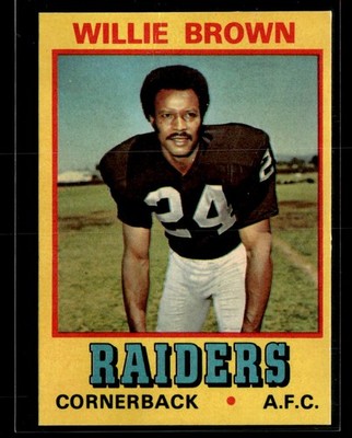1974 Town Talk Bread #4 Willie Brown