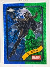 2025 Topps Chrome Marvel STORM #95 Blue Green Shimmer Refractor /199 *RARE*