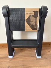 Folding Step Ladder 2 Steps Workshop Double-Sided up to 150kg Titan Ladder