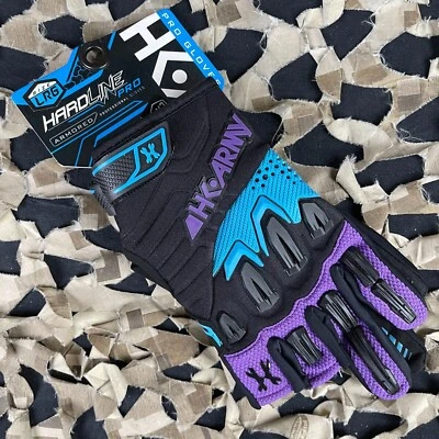 NUEVOS Guantes de Paintball HK Army Hardline Blindados Medio Dedo - Amplificador - Grandes - Imagen 1 de 4