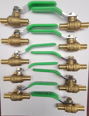 MATCO-NORCA 1/2'' PEX BALL VALVE 754PX03LF 10 PACK