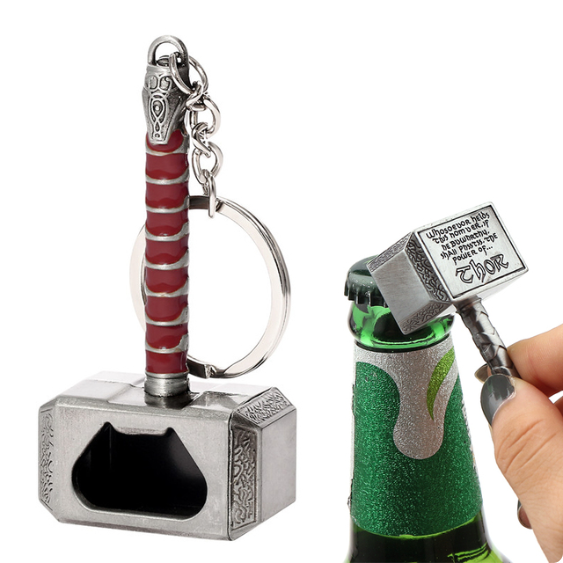 The Avengers Thor Hammer A Bottle Opener Key Chain Backpack