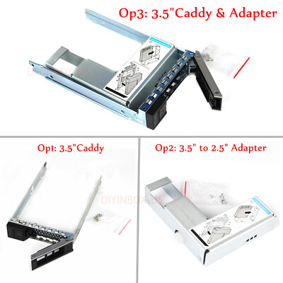 3.5'' Caddy Tray Adapter X7K8W For Dell R440 R540 R640 R740 R740xd R940 C6420 @US