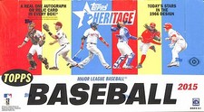 2015 Topps Heritage Sealed Hobby Box