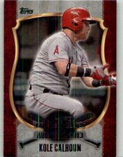 2015 Topps Update Kole Calhoun First Home Run Silver #FHR-6 Los Angeles Angels