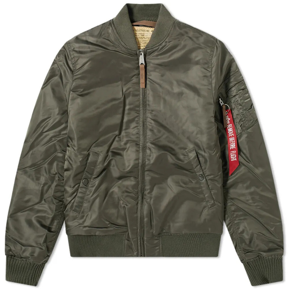 Alpha Industries MA-1 VF 59 Flight Jacket Rep. Grey | eBay