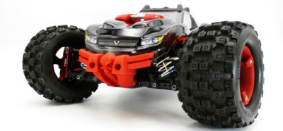 Fits Traxxas Rustler 4X4 VXL Heavy Duty Custom Front Bumper Upgrade (5 Colors) 