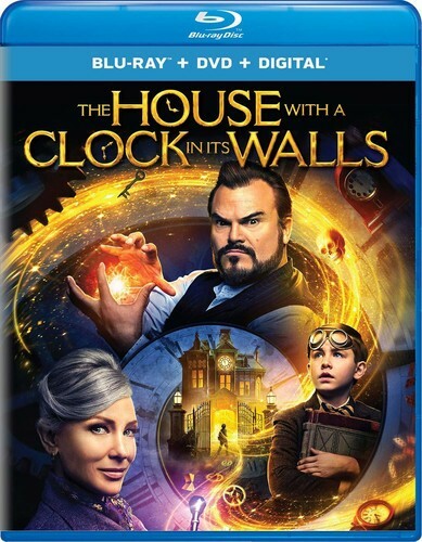The House with a Clock in Its Walls (2018, Blu-Ray, DVD, Digital) Jack Black NEW