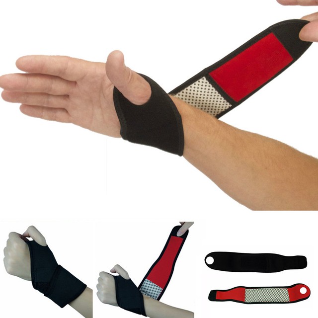 NEW Self Heating Therapy Hand Wrist Thumb Wrap Glove Support