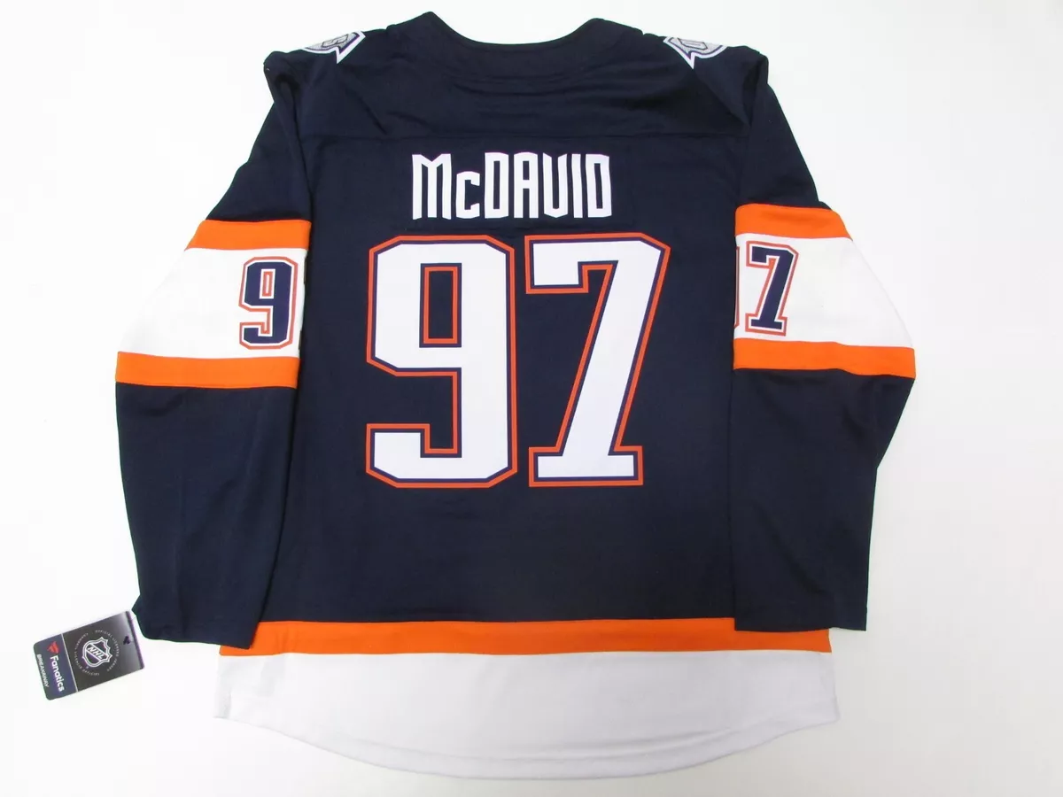 NEW! Connor McDavid Edmonton Oilers Fanatics Breakaway NHL Hockey