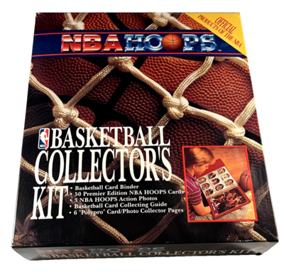 1989-90 NBA Hoops Basketball Collector's Kit Binder / 50 Cards / 3 Photos | eBay 1989-90 NBA Hoops Basketball Collector's Kit Binder / 50 Cards / 3 Photos | eBay