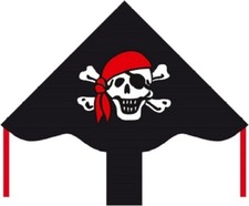 HQ Cerf-Volant Singleline Simple Flyer Jolly Roger Cerf-Volant 42x85 CM R2F