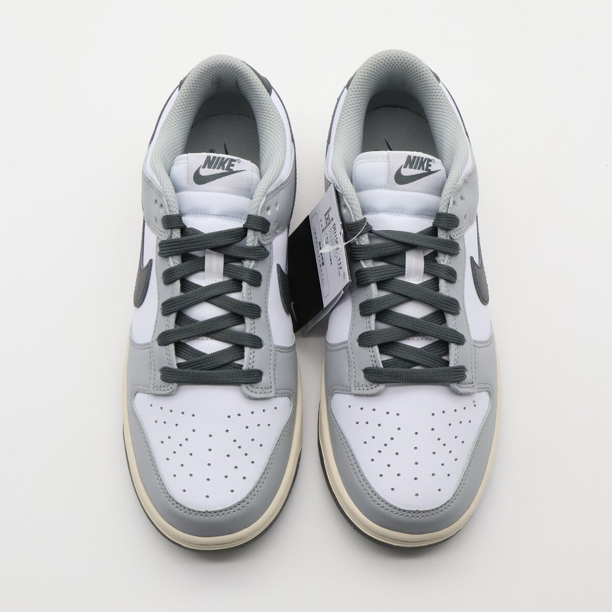 DD1503-117 Nike Dunk Low White Light Smoke Grey (Women's) | eBay