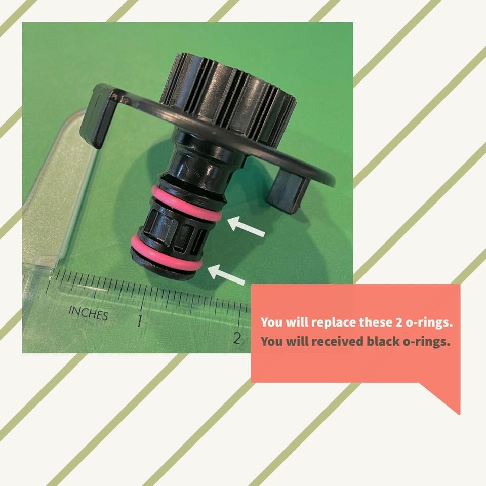 Replacement ORings for Suncast Hose Reels Mobile/Hideaway Reels Only