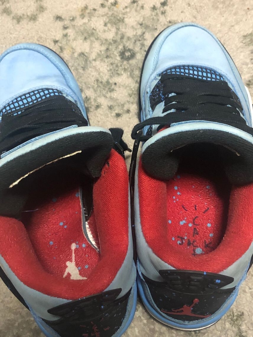 travis scott jordan 4 insole