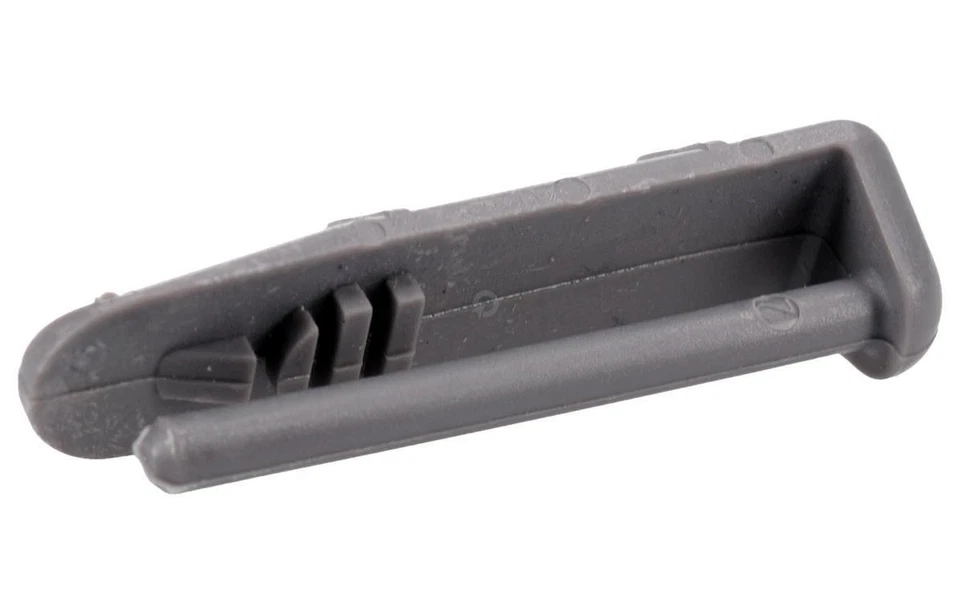 LOT 2 BEKO 1880580400 Arret butee bouchon capuchon rail glissiere lave vaisselle - Photo 3/4