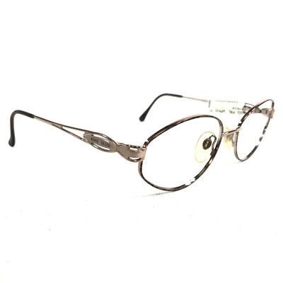 Anne Klein AK 2004 K1028 Brille Rahmen Braune Rund Oval Full Rim 53-17-130
