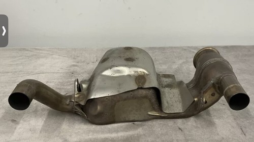 INDIAN CHALLENGER EXHAUST RESONATOR CATALYTIC CONVERTER MID-PIPE
