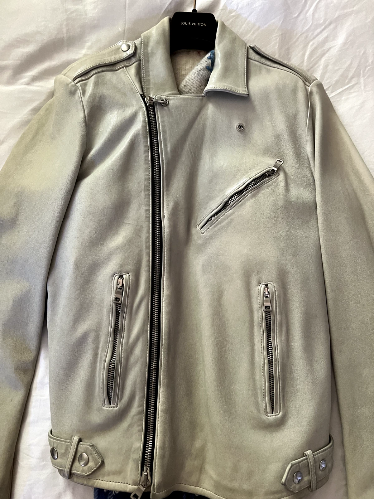 Balmain — BALMAIN MOTORCYCLE Leather Jacket