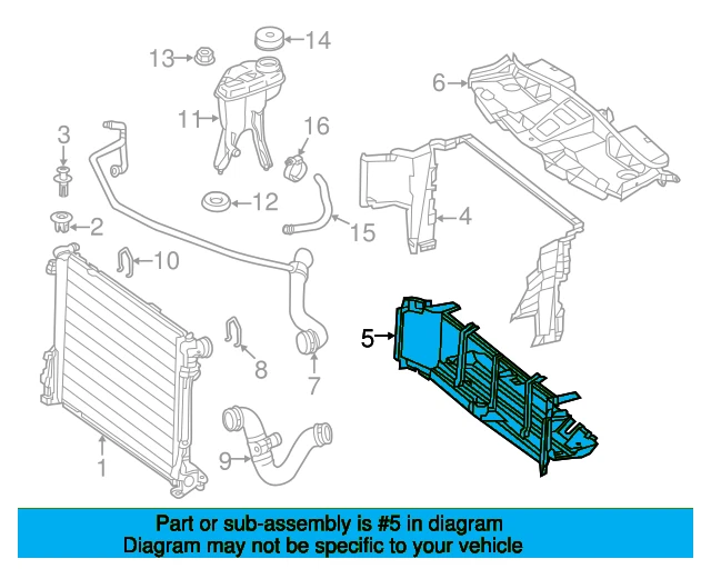 For 2012-2016 Mercedes R172 SLK SLK250 Front Radiator Support Bracket 1726202700 Foto 4 de 4