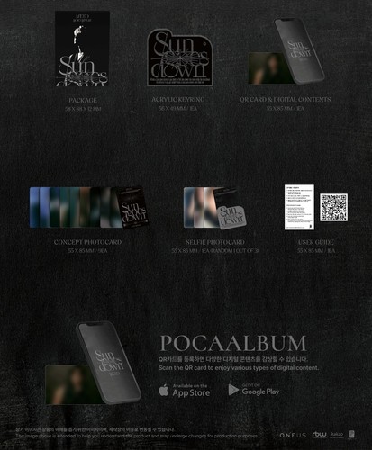 LEEDO ONEUS Solo Álbum Sol Goes Down POCA Ver Tarjeta QR + Llavero + Tarjeta P. + REGALO - Imagen 3 de 4