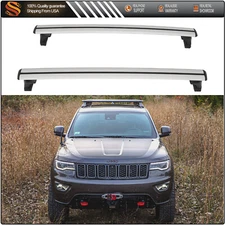 Cross Bar Roof Rack Set For 2011-2020 Jeep Grand Cherokee Luggage Cargo Carrier