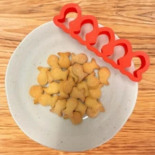 Mini Goldfish Cookie Cutter 1 Inch - Hand Made in the USA by Mighty Gadget