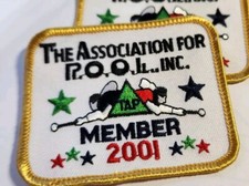 TAP The Association for Pool 2001 Member Patch