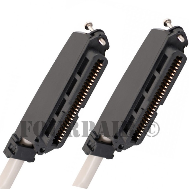 25 Pair Telco Amphenol CAT3 Trunk Cable 50Pin Female to Female PBX AMP