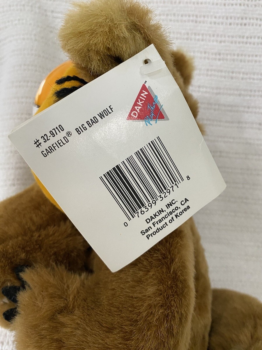 Vintage Garfield Big Bad Wolf Stuffed Plush Animal | eBay