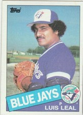 FREE SHIPPING-MINT-1985 Topps #622 Luis Leal Blue Jays PLUS BONUS CARDS
