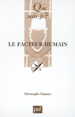 Der menschliche Faktor - Christophe Dejours - V648160