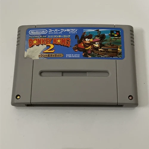 Super Donkey Kong 2 - Nintendo Super Famicom SNES NTSC-J JAPAN Game